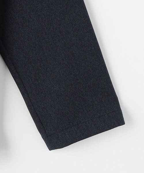 green label relaxing(グリーンレーベルリラクシング)の「A+ ポリエステルツイード 1B ノーカラー ジャケット -ウォッシャブル・ストレッチ・防シワ-(ノーカラージャケット・メンズ・ダークグリーン/ネイビー・S/M/L/XL)」の13枚目の写真