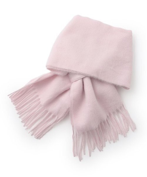 mezzo piano（メゾピアノ）の「リボンモチーフ ニットマフラー