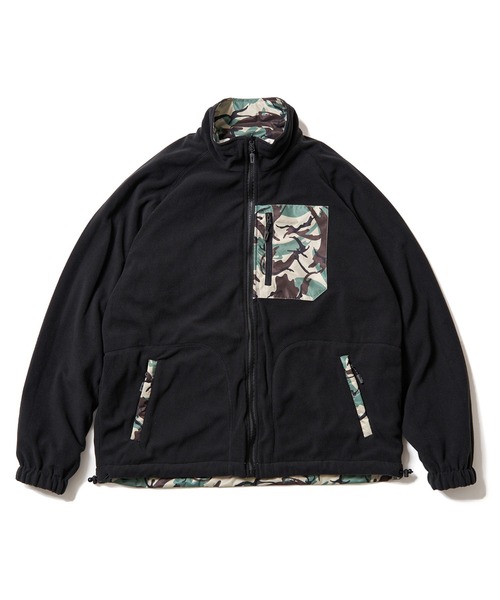 mihns closet（ミンズクローゼット）の「【mihns closet/ミンズクローゼット】リバーシブルブルゾン（ブルゾン・メンズ・ブラック/その他1/セージグリーン/カーキ・M/L）」の4枚目の写真
