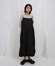 Enewd nina（エニュードニーナ）の「【ZOZO限定】ロングジップ ナイロン キャミワンピ（ワンピース）」
