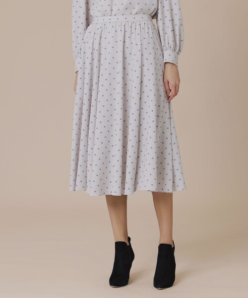 【セール】【婦人画報掲載】Mドットプリントスカート（スカート）｜MACKINTOSH LONDON（マッキントッシュ ロンドン）