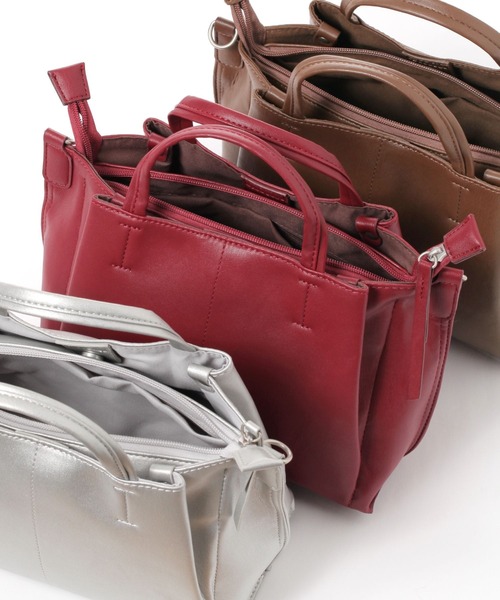 studio CLIP（スタディオクリップ）の「【軽量】軽ラクたっぷりトート&ショルダーバッグ（ショルダーバッグ・レディース・ブラック/ブラウン/レッド/その他2・FREE）」の16枚目の写真