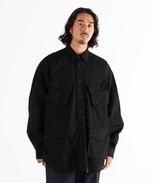 BEDWIN & THE HEARTBREAKERS(xhEB Ah U n[guCJ[Y)L/S BIG JUNGLE SHIRT "KOVE"(Vc/uEX)