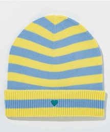 MAX&Co.（マックス アンド コー）の「Max&Co.(マックスアンドコー)Kids & Junior ワンポイントボーダーニット帽（ニットキャップ/ビーニー）」