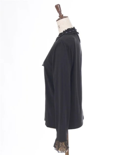 axes femme(アクシーズファム)の「静電気防止レース切替インナー(その他アンダーウェア/インナー・レディース・キナリ/ピンク/ブラック・FREE)」の13枚目の写真