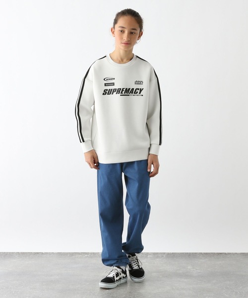 スゴラクストレッチカットジョグパンツ/147193（デニムパンツ