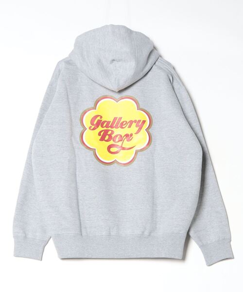 THE GALLERY BOX (ザギャラリーボックス)の「THE GALLERY BOX/ザギャラリーボックス/LOGO HOODIE(パーカー・メンズ・グレー/ブラック・XL/L)」の3枚目の写真