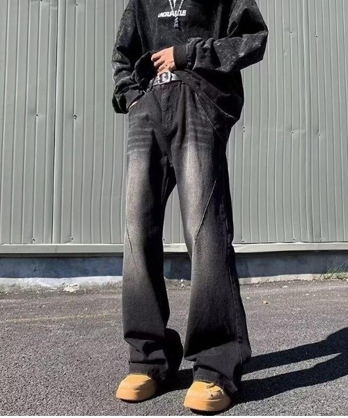 REBALANCE（リバランス）の「ワイドデザインデニム（デニムパンツ・メンズ・A・X-LARGE/LARGE/MEDIUM）」の5枚目の写真