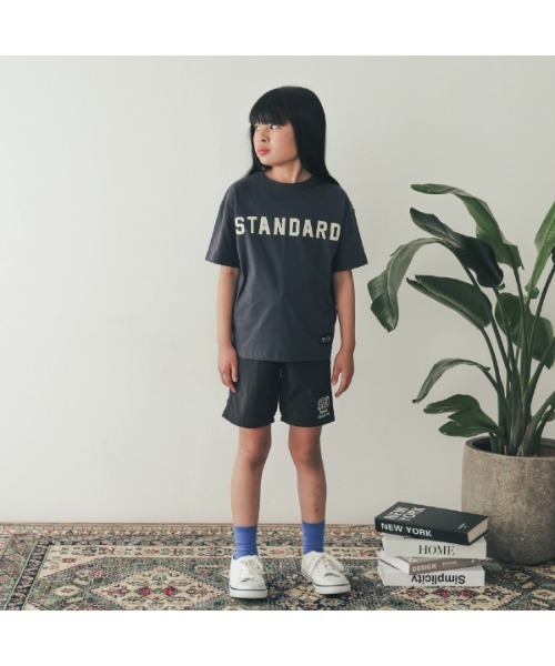 ZERO standerd（ゼロスタンダード）の「ゼロスタンダード STANDARDTシャツ（Tシャツ/カットソー・キッズ・ネイビー/レッド/オフホワイト/アイボリー/ブラック・100cm/110cm/120cm/130cm/140cm/150cm/160cm）」の7枚目の写真