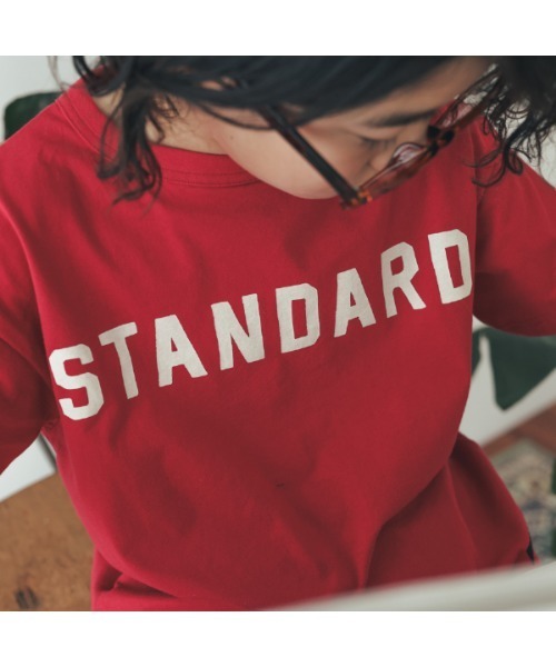 ZERO standerd（ゼロスタンダード）の「ゼロスタンダード STANDARDTシャツ（Tシャツ/カットソー・キッズ・ネイビー/レッド/オフホワイト/アイボリー/ブラック・100cm/110cm/120cm/130cm/140cm/150cm/160cm）」の9枚目の写真