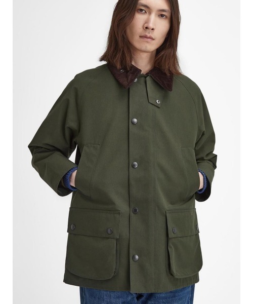 Barbour(バブアー)の「Barbour Classic Bedale Showerproof Jacket(バブアー ビデイル 2レイヤー ブルゾン)(ブルゾン・メンズ・ネイビー/グリーン・34/36/38/40/42)」の9枚目の写真