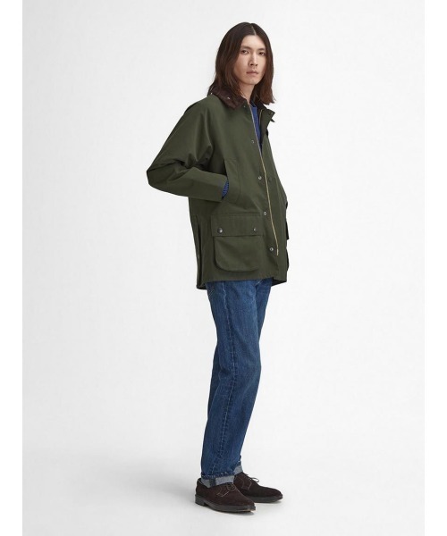 Barbour(バブアー)の「Barbour Classic Bedale Showerproof Jacket(バブアー ビデイル 2レイヤー ブルゾン)(ブルゾン・メンズ・ネイビー/グリーン・34/36/38/40/42)」の12枚目の写真