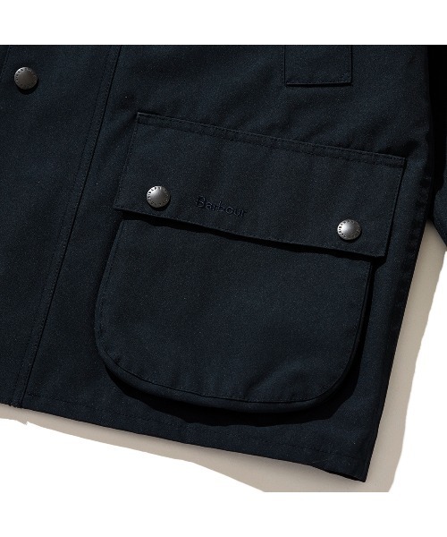 Barbour(バブアー)の「Barbour Classic Bedale Showerproof Jacket(バブアー ビデイル 2レイヤー ブルゾン)(ブルゾン・メンズ・ネイビー/グリーン・34/36/38/40/42)」の16枚目の写真