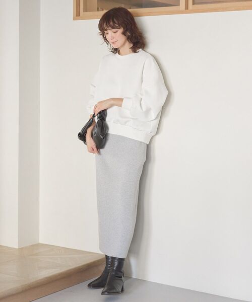 AMERICAN HOLIC（アメリカンホリック）の「ラメリブニットタイトスカート（スカート・レディース・グレー系その他/ブラック・L/M/S）」の5枚目の写真