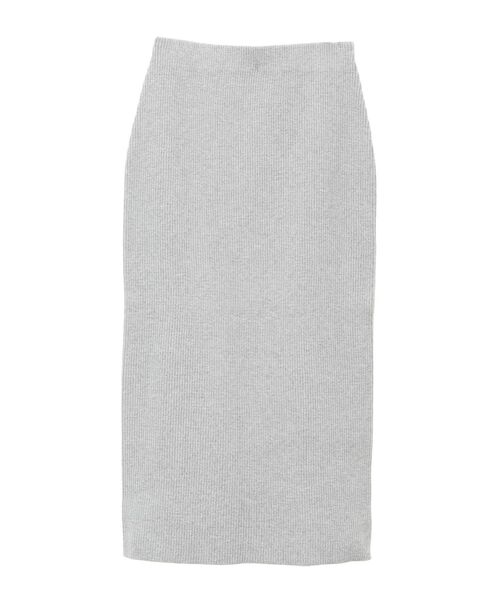 AMERICAN HOLIC（アメリカンホリック）の「ラメリブニットタイトスカート（スカート・レディース・グレー系その他/ブラック・L/M/S）」の7枚目の写真