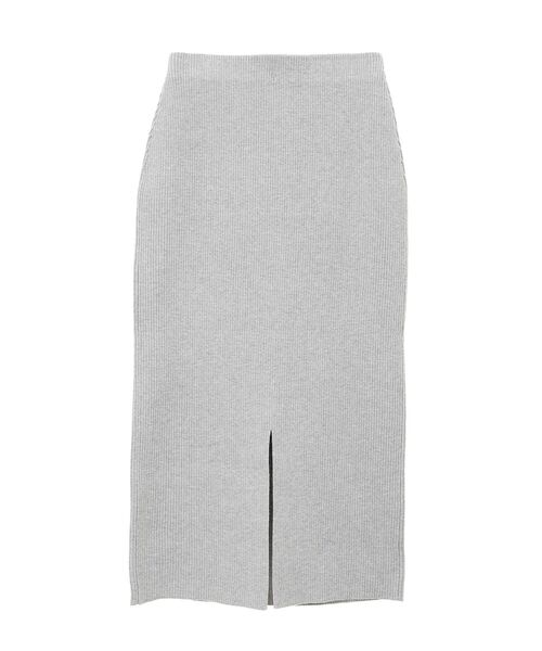 AMERICAN HOLIC（アメリカンホリック）の「ラメリブニットタイトスカート（スカート・レディース・グレー系その他/ブラック・L/M/S）」の8枚目の写真