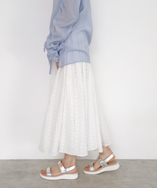 MODE KAORI(モードカオリ)の「ダブルベルクロスポーツサンダル/21529(サンダル・レディース・ブラック/ライトベージュ/シルバー・22.5cm/23cm/23.5cm/24cm/24.5cm/25cm)」の13枚目の写真