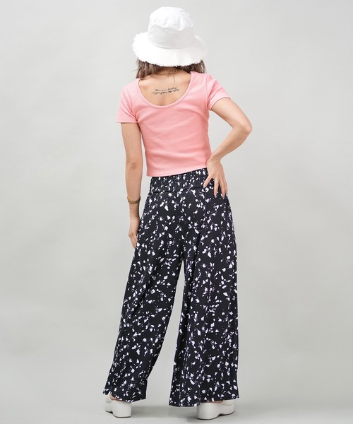 BILLABONG(ビラボン)の「BILLABONG/ビラボン 2WAYミニTシャツ BF013-217(Tシャツ/カットソー・レディース・ホワイト/ピンク/ブラック・L/M)」の22枚目の写真