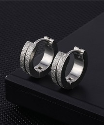 SBG（エスビー）の「SBG グリッターラインフープピアス 片耳（ピアス（片耳用））」