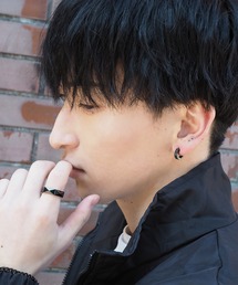 SBG（エスビー）の「SBG グリッターラインフープピアス 片耳（ピアス（片耳用））」