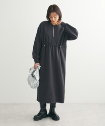 Green　Parks | ハーフZIPトラックワンピース(ワンピース)