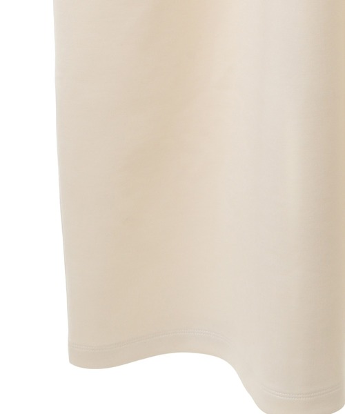 Green　Parks（グリーンパークス）の「ハーフZIPトラックワンピース（ワンピース・レディース・チャコールグレー/アイボリー・FREE）」の21枚目の写真