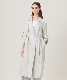 トリアセリネンシャイニーツイル ロングジャケット