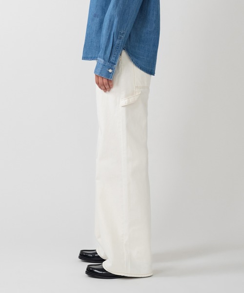 Levi's(リーバイス)の「Levi's/リーバイス BLUETAB(TM) カーペンターパンツ ベージュ(デニムパンツ・レディース・ホワイト・28inch/27inch/26inch/25inch/24inch/23inch)」の16枚目の写真