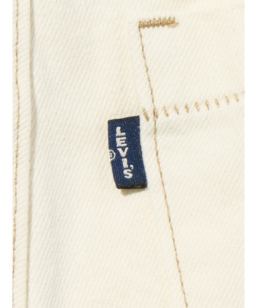 Levi's(リーバイス)の「Levi's/リーバイス BLUETAB(TM) カーペンターパンツ ベージュ(デニムパンツ・レディース・ホワイト・28inch/27inch/26inch/25inch/24inch/23inch)」の7枚目の写真