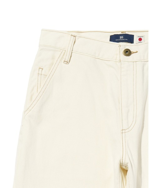 Levi's(リーバイス)の「Levi's/リーバイス BLUETAB(TM) カーペンターパンツ ベージュ(デニムパンツ・レディース・ホワイト・28inch/27inch/26inch/25inch/24inch/23inch)」の8枚目の写真