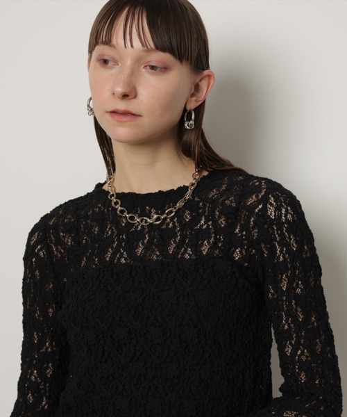 CADUNE（カデュネ）の「レースTOPS（シャツ/ブラウス）」 - WEAR