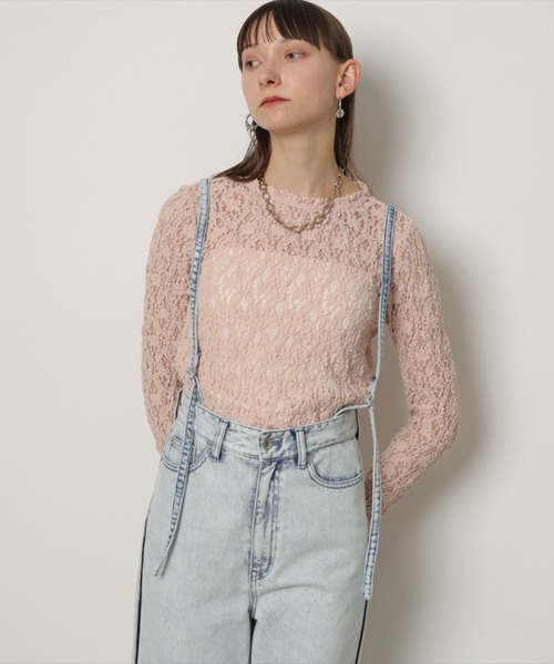 CADUNE（カデュネ）の「レースTOPS（シャツ/ブラウス）」 - WEAR