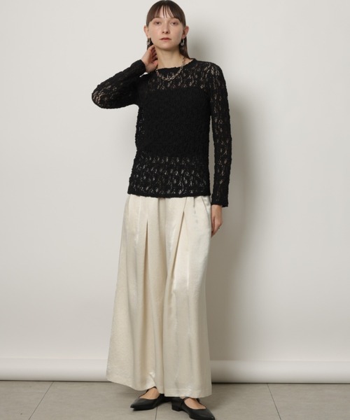 CADUNE（カデュネ）の「レースTOPS（シャツ/ブラウス）」 - WEAR