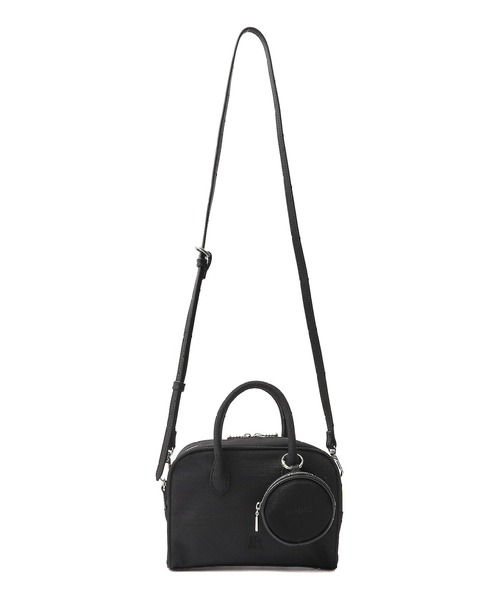 セール】(BEAURE)MINI BOSTON WITH ROUND POUCH（ボストンバッグ