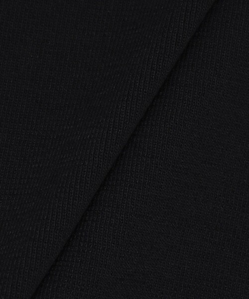 allureville（アルアバイル）の「◇総針モックネック5分袖プルオーバー（ニット/セーター・レディース・オフホワイト/ブラック・2）」の8枚目の写真