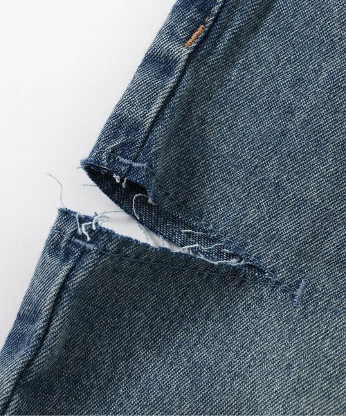 BREEZE（ブリーズ）の「【ジュニア対応】カットアウトデニムパンツ（デニムパンツ・キッズ・ネイビー/サックスブルー・90/100/110/120/130/140）」の13枚目の写真