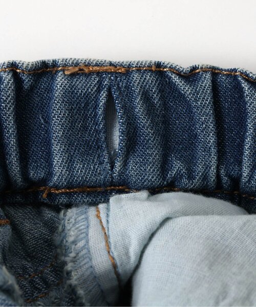 BREEZE（ブリーズ）の「【ジュニア対応】カットアウトデニムパンツ（デニムパンツ・キッズ・ネイビー/サックスブルー・90/100/110/120/130/140）」の14枚目の写真