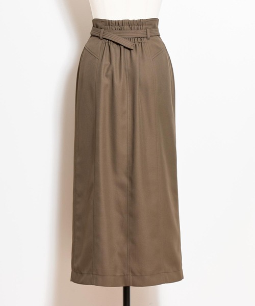 NOELA(ノエラ)の「カツラギペンシルスカート(スカート・レディース・オフホワイト/カーキ/サックスブルー・S/M)」の6枚目の写真