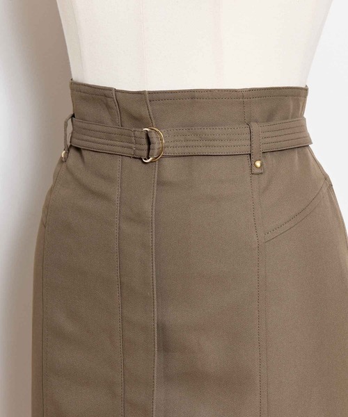 NOELA(ノエラ)の「カツラギペンシルスカート(スカート・レディース・オフホワイト/カーキ/サックスブルー・S/M)」の7枚目の写真