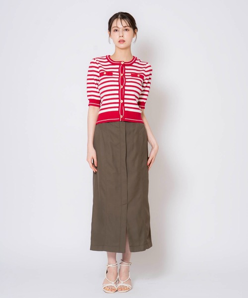 NOELA(ノエラ)の「カツラギペンシルスカート(スカート・レディース・オフホワイト/カーキ/サックスブルー・S/M)」の17枚目の写真