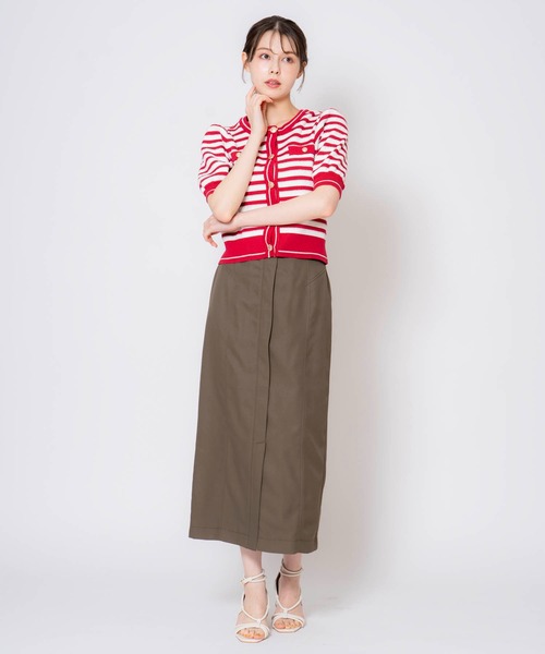 NOELA(ノエラ)の「カツラギペンシルスカート(スカート・レディース・オフホワイト/カーキ/サックスブルー・S/M)」の20枚目の写真