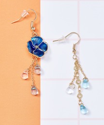 【倭物やカヤ】ポピー咲きピアス
