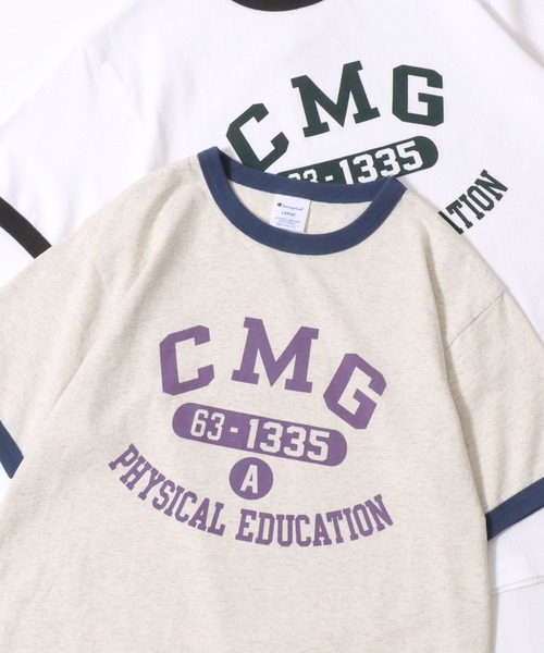 Champion（チャンピオン）の「Champion/チャンピオン コットンUSA カレッジロゴプリント ワンポイント刺繍 半袖Tシャツ/リンガーT/レディース メンズ（Tシャツ/カットソー・メンズ・ホワイト系その他5/グレー/ホワイト系その他2/ホワイト系その他4/スミクロ/ネイビー/ブルー系その他/ホワイト/ホワイト系その他/ホワイト系その他3/グレー系その他/ブルー系その他2/ブラック系その他/ベージュ系その他/ホワイト系その他6/ホワイト系その他7/ホワイト系/ホワイト系1/ブラック系その他2/グリーン/オートミール/ブラック系その他3/ホワイト系2/ベージュ系その他2・M/L/XL）」の19枚目の写真