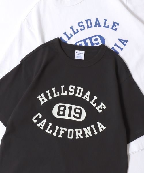 Champion（チャンピオン）の「Champion/チャンピオン コットンUSA カレッジロゴプリント ワンポイント刺繍 半袖Tシャツ/リンガーT/レディース メンズ（Tシャツ/カットソー・メンズ・ホワイト系その他5/グレー/ホワイト系その他2/ホワイト系その他4/スミクロ/ネイビー/ブルー系その他/ホワイト/ホワイト系その他/ホワイト系その他3/グレー系その他/ブルー系その他2/ブラック系その他/ベージュ系その他/ホワイト系その他6/ホワイト系その他7/ホワイト系/ホワイト系1/ブラック系その他2/グリーン/オートミール/ブラック系その他3/ホワイト系2/ベージュ系その他2・M/L/XL）」の15枚目の写真