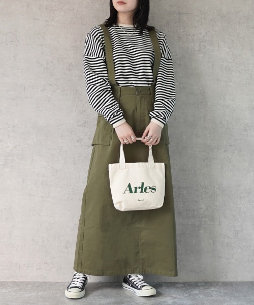 SELECT LEVERY(セレクトリベリー)の「サス付きミリタリースカート(スカート・レディース・カーキ/ブラック/ベージュ・SMALL/MEDIUM/LARGE/X-LARGE)」の9枚目の写真