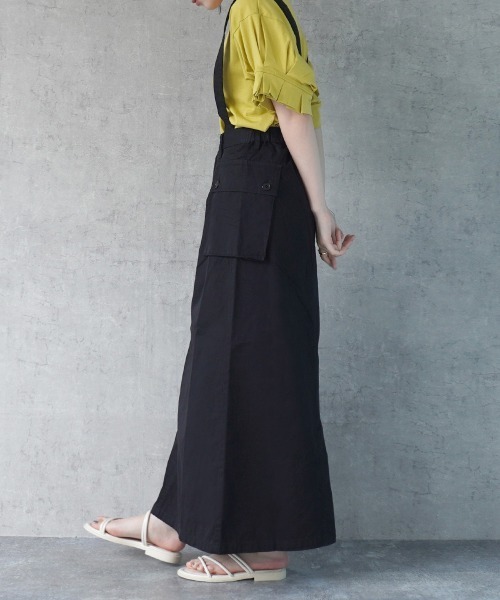 SELECT LEVERY(セレクトリベリー)の「サス付きミリタリースカート(スカート・レディース・カーキ/ブラック/ベージュ・SMALL/MEDIUM/LARGE/X-LARGE)」の18枚目の写真