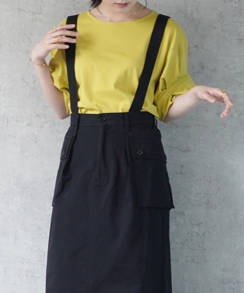 SELECT LEVERY(セレクトリベリー)の「サス付きミリタリースカート(スカート・レディース・カーキ/ブラック/ベージュ・SMALL/MEDIUM/LARGE/X-LARGE)」の20枚目の写真