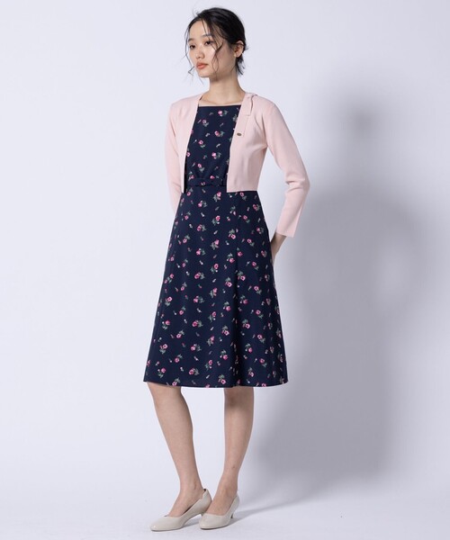 TOCCA(トッカ)の「BUD OF ROSA ドレス(ワンピース・レディース・ブルー系7/ネイビー系7・0/00/2/4/6)」の10枚目の写真