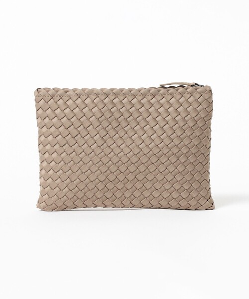 Demi-Luxe BEAMS(デミルクス ビームス)の「NAGHEDI / イントレチャート トートバッグ M(トートバッグ・レディース・ブラック/ベージュ・ONE SIZE)」の10枚目の写真