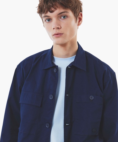 LACOSTE（ラコステ）の「コットンツイルワークシャツジャケット（シャツ/ブラウス・メンズ・ベージュ/カーキ/ネイビー・40/38/39/41）」の12枚目の写真